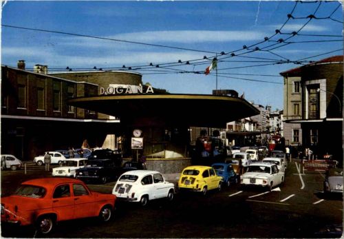 Chiasso - Confine Italo Svizzero - Zoll