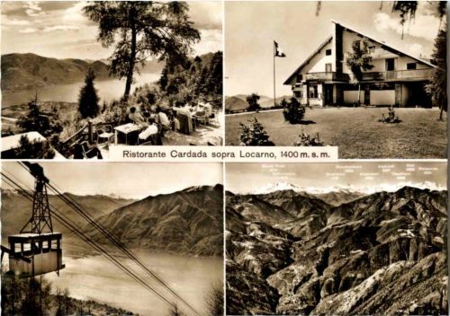 Ristorante Cardada sopra Locarno