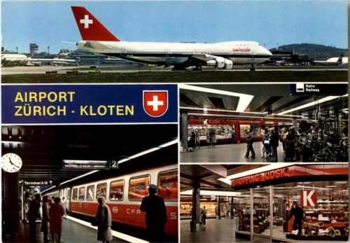 Flughafen Zürich Kloten - Swissair