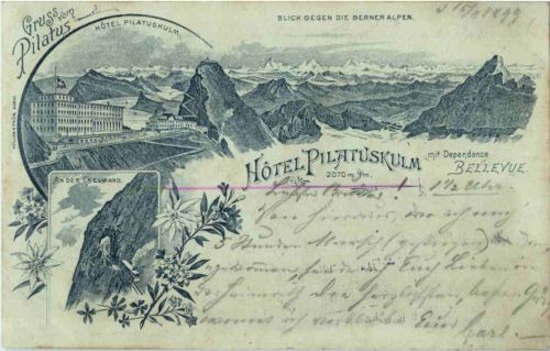 Hotel Pilatuskulm - Litho