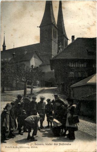 Luzern - Hinter der Hofkirche