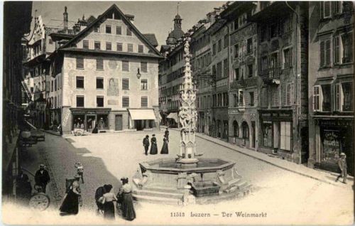 Luzern - Weinmarkt