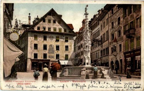 Luzern - Weinmarkt