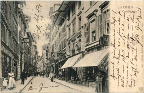 Luzern - Kapellgasse