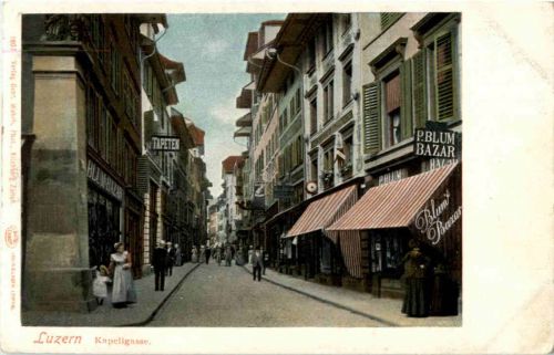Luzern - Kapellgasse