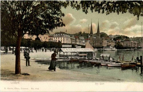 Luzern - Am Quai
