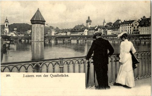 Luzern - von der Quaibrücke