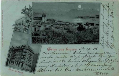 Luzern - Mondscheinkarte