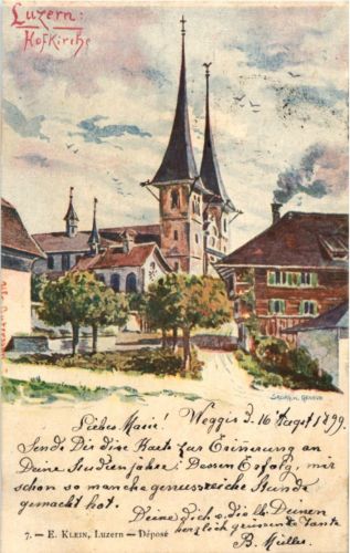 Luzern - Hofkirche
