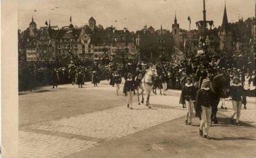 Luzern - Eidg. Sängerfest 1922