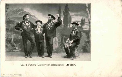 Luzern - Urschweizerjodlerquartett Riedli