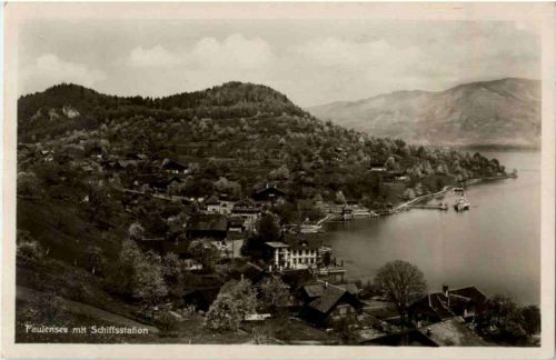 Faulensee mit Schiffsstation