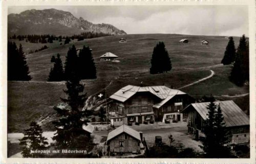 Jaunpass mit Bäderhorn