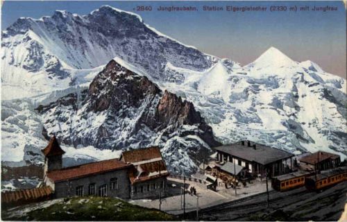 Jungfraubahn - Station Eigergletscher