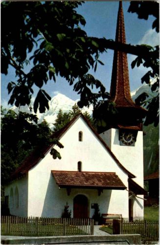Kandersteg - Kirche Blümlisalp