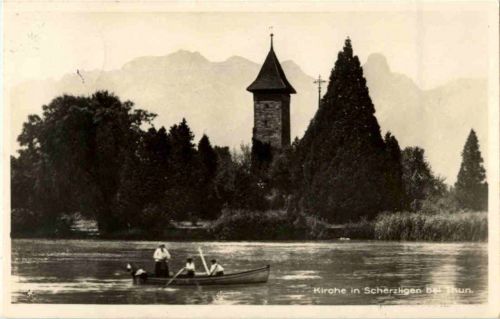 Kirche in Scherzligen bei Thun