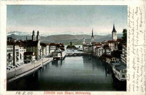Zürich - Obern Mühlesteg