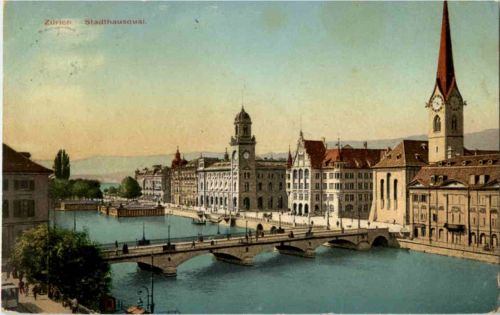 Zürich - Stadthausquai