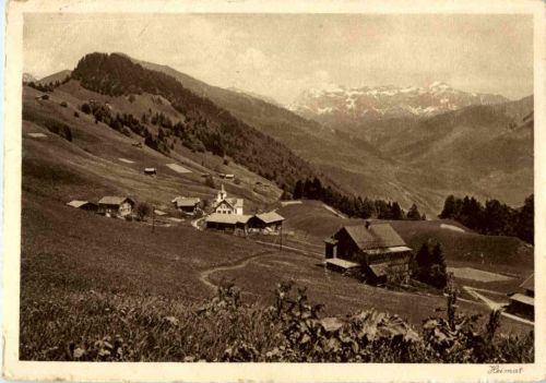 Valzeina mit Scesaplana