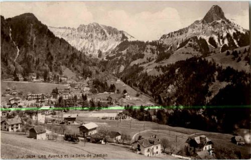 Les Avants et la Dent de Jaman