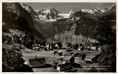 Wengen mit Breithorn