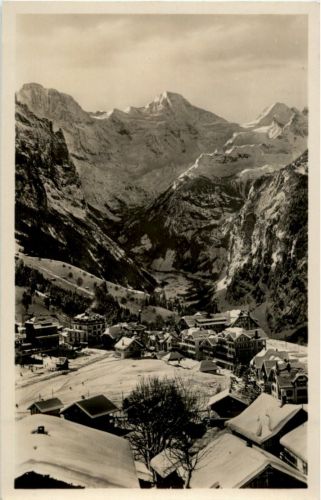 Wengen mit Breithorn