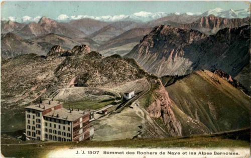 Sommet des Rochers de Naye