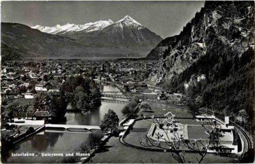 Interlaken - Unterseen und Niesen