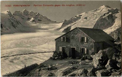 Aletschgletscher - Pavillon Concordia
