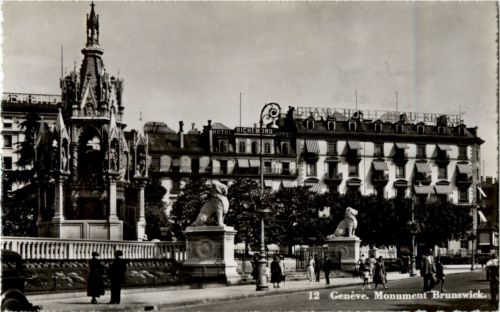 Geneve - Monument Brunswick