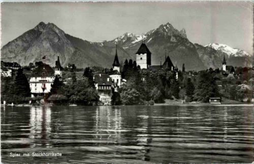 spiez mit Stockhornkette
