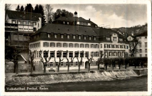 Baden - Volksheilbad Freihof
