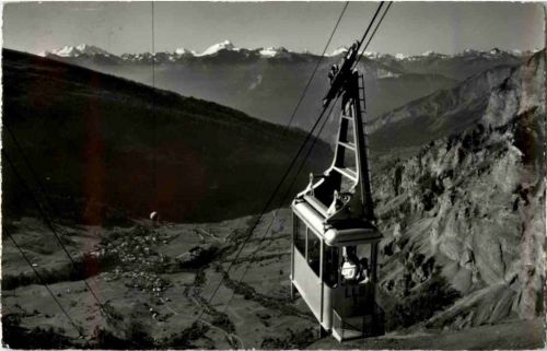 Luftseilbahn - Leukerbad Gemmipass