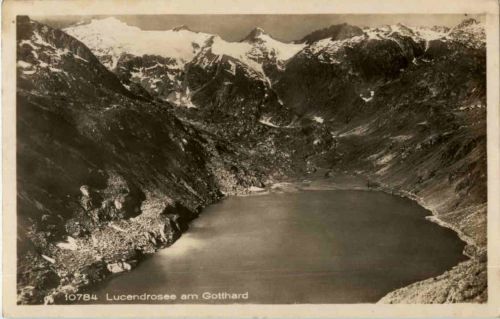 Lucendrosee am Gotthard