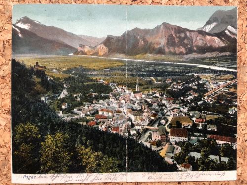 Bad Ragaz - Klappkarte