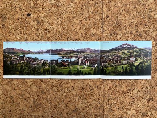 Luzern - Klappkarte