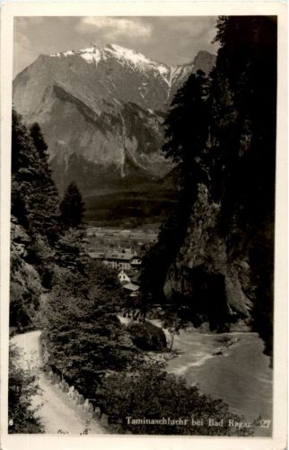 Taminaschlucht bei Bad Ragaz