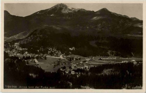 Arosa von der Furka aus