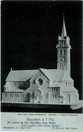 Neue kath. Kirche Romanshorn - Baustein