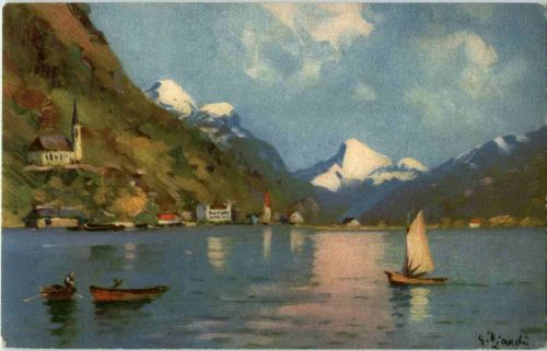 Fluelen - Künstlerkarte