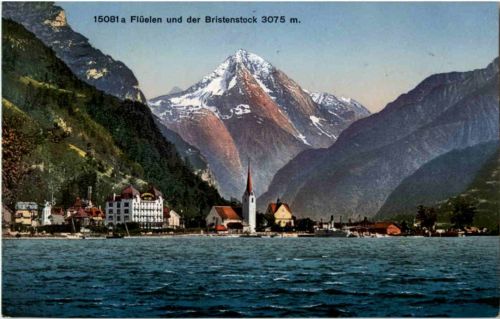Schwarzenberg Flüelen und der Bristenstock