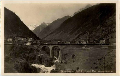 Göschenen mit Dammagletscher