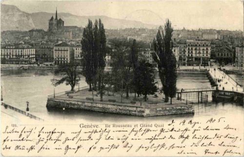 Geneve - Ile Rousseau