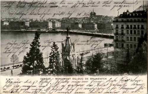 Geneve - Monument du Duc de Brunswick