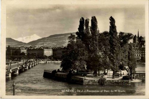 Geneve - Ile Rousseau