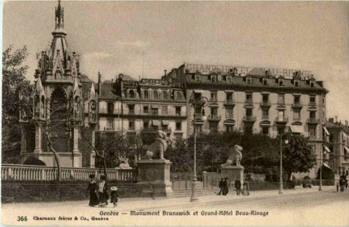 Geneve - Monument Brunswick