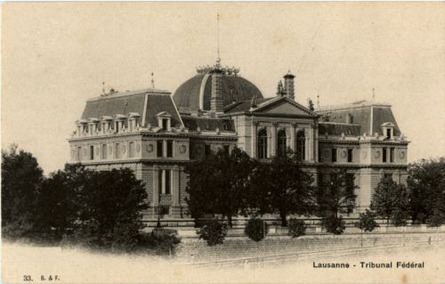 Lausanne - Tribunal Federal