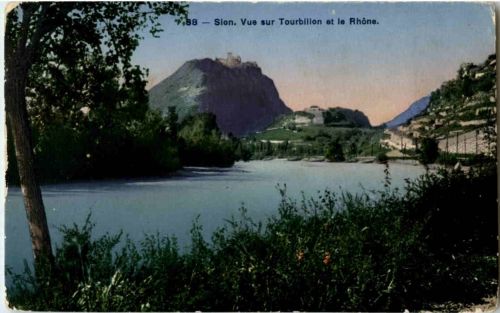 Sion - Vue sur Tourbillon