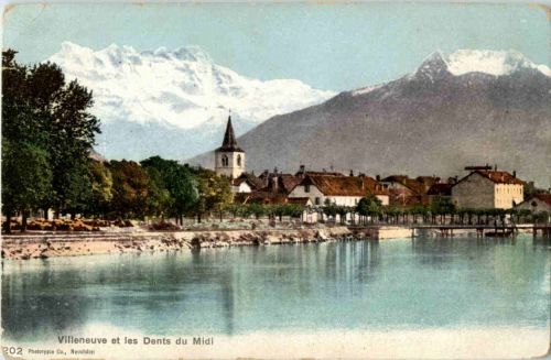Villeneuve et les Dents du Midi