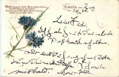 Gruss aus - Blumen